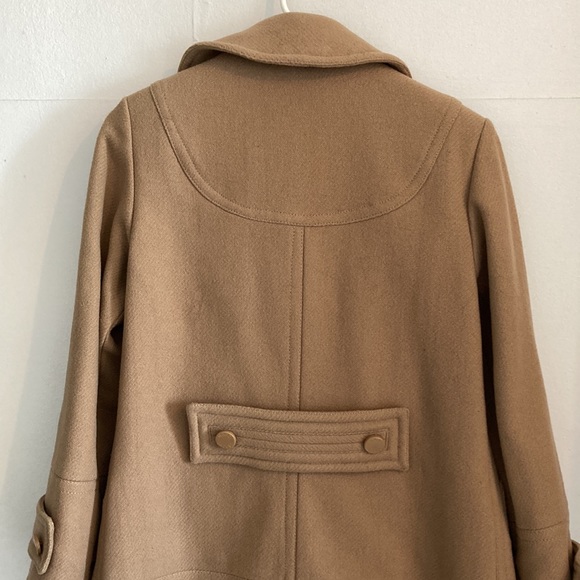 Marc Jacobs Camel Wool Babydoll Coat sz S Ex Cond! - Picture 7 of 9